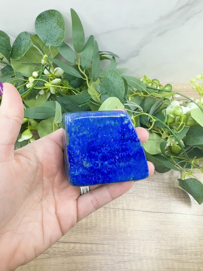 Blue Lapis Lazuli AAA Free Forms – Elegant Handcrafted Natural Stone