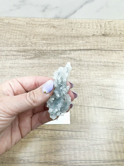 20g Apophyllite and Stilbite on Chalcedony – Mini Crystal Specimen