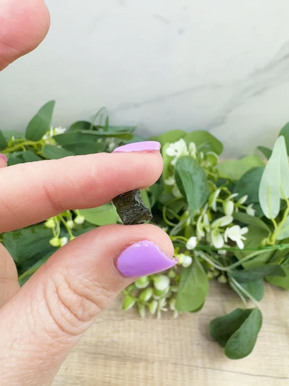Moldavite Specimen No. 6 | Genuine Czech Tektite for Spiritual Awakening, Intuition & Energetic Protection