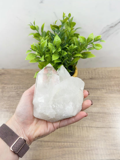 Clear Quartz Crystal Specimen – Natural Beauty and Energy Amplifier