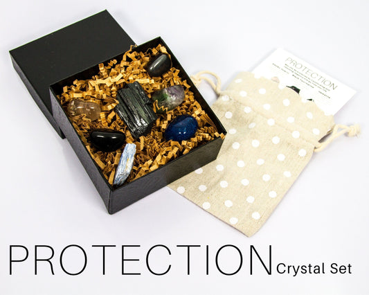 Protection Crystal Set-Morganite Gems