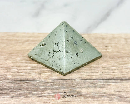 Pyrite Pyramid Obelisk – AAA Quality for Energy and Elegance - Metaphysical Crystals