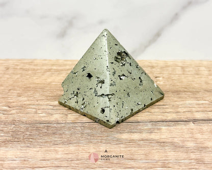 Pyrite Pyramid Obelisk – AAA Quality for Energy and Elegance - Metaphysical Crystals