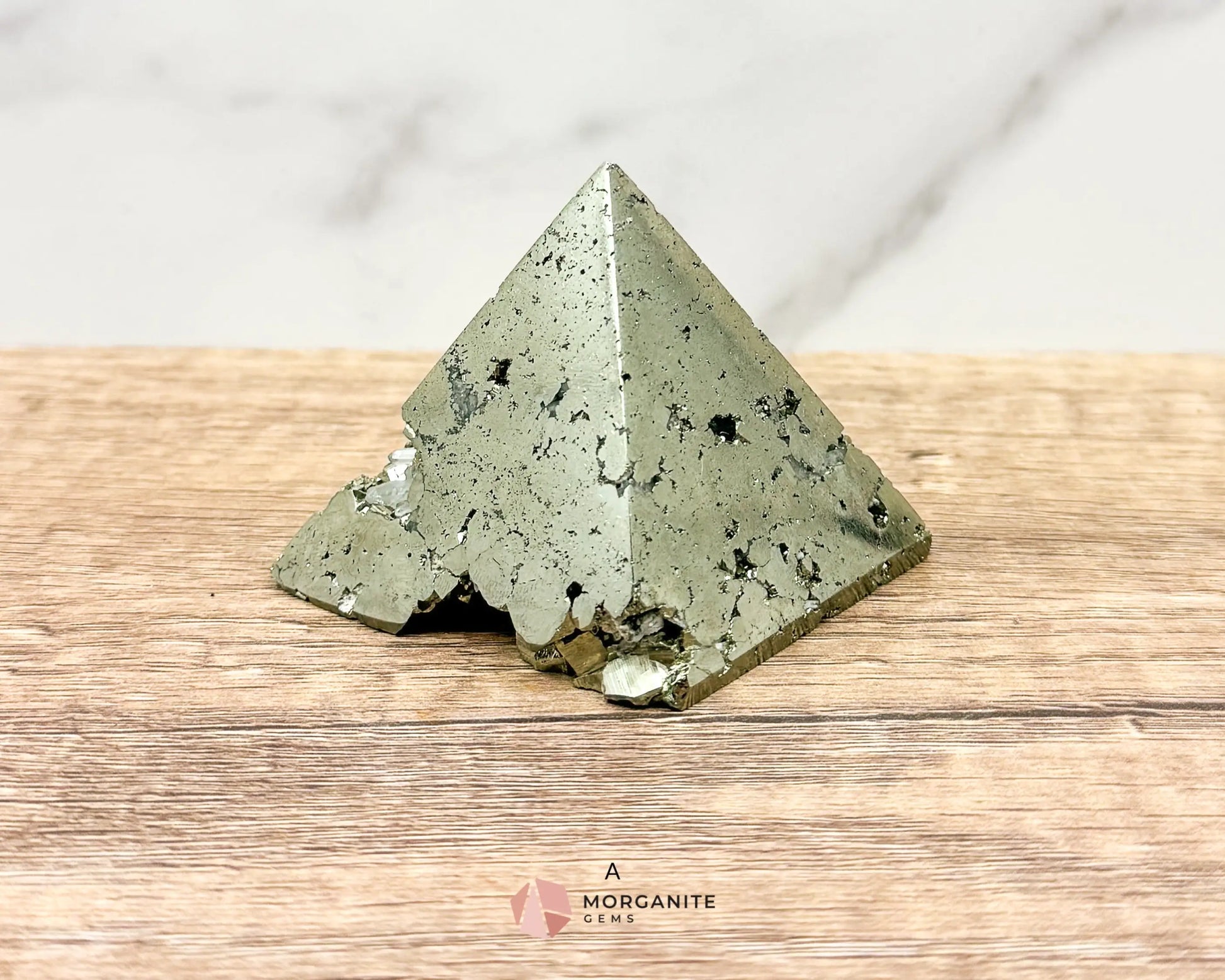 Pyrite Pyramid Obelisk – AAA Quality for Energy and Elegance - A - Metaphysical Crystals