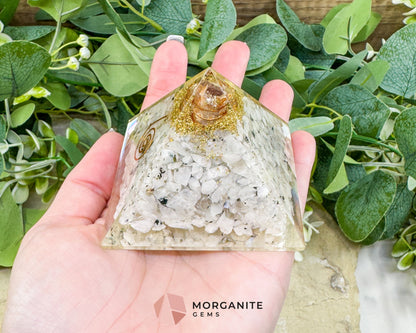 Rainbow Moonstone – Iridescent Crystal Accent for Intuition Protection & Spiritual Growth - Metaphysical Crystals