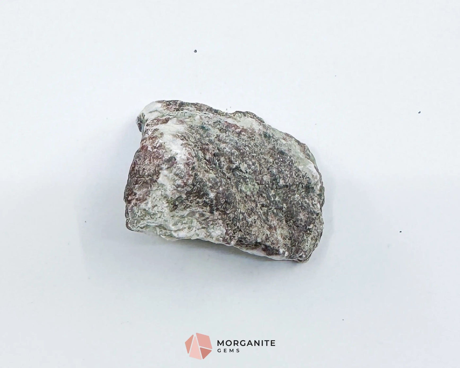 Raw Larimar with One Polished Side No. 4 | Rare Caribbean Stone of Atlantis Crystal for Emotional Healing &