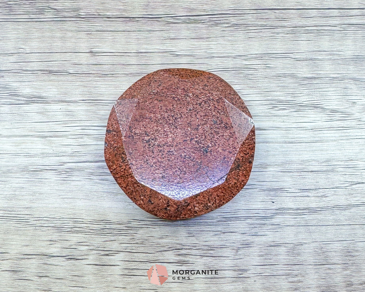 Red Jasper Phone Grip – Grounding Stability & Strength Energy Crystal - Metaphysical Crystals