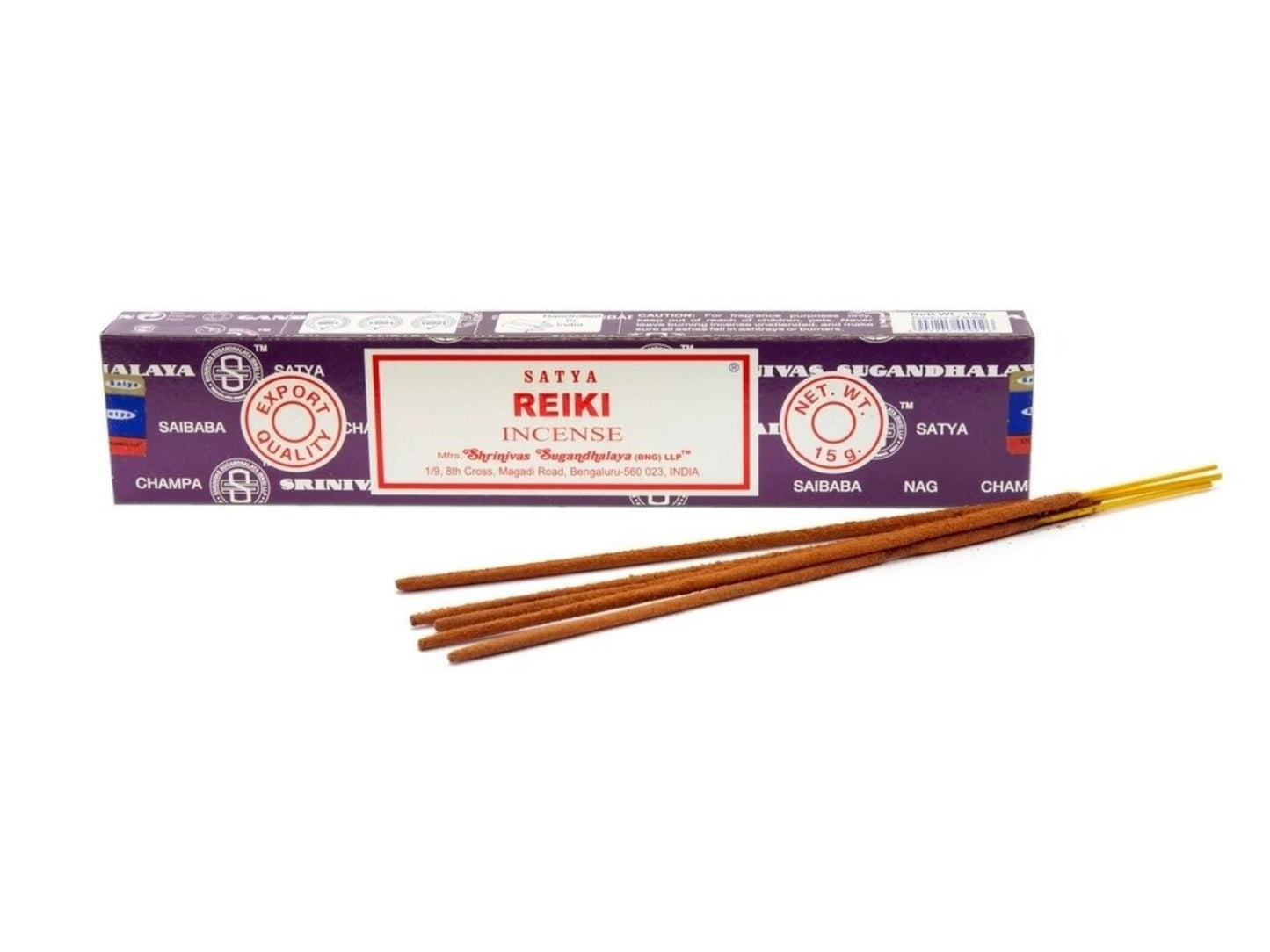 Satya Incense Sticks – Authentic Scents for Rituals Cleansing and Calm - Reiki