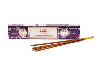 Satya Incense Sticks – Authentic Scents for Rituals Cleansing and Calm - Reiki