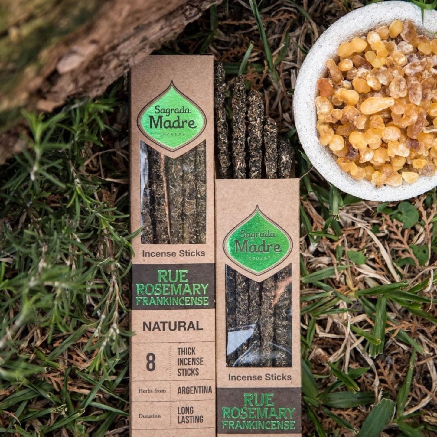Resin Incense Collection - Rosemary, Rue, Frank - Incense