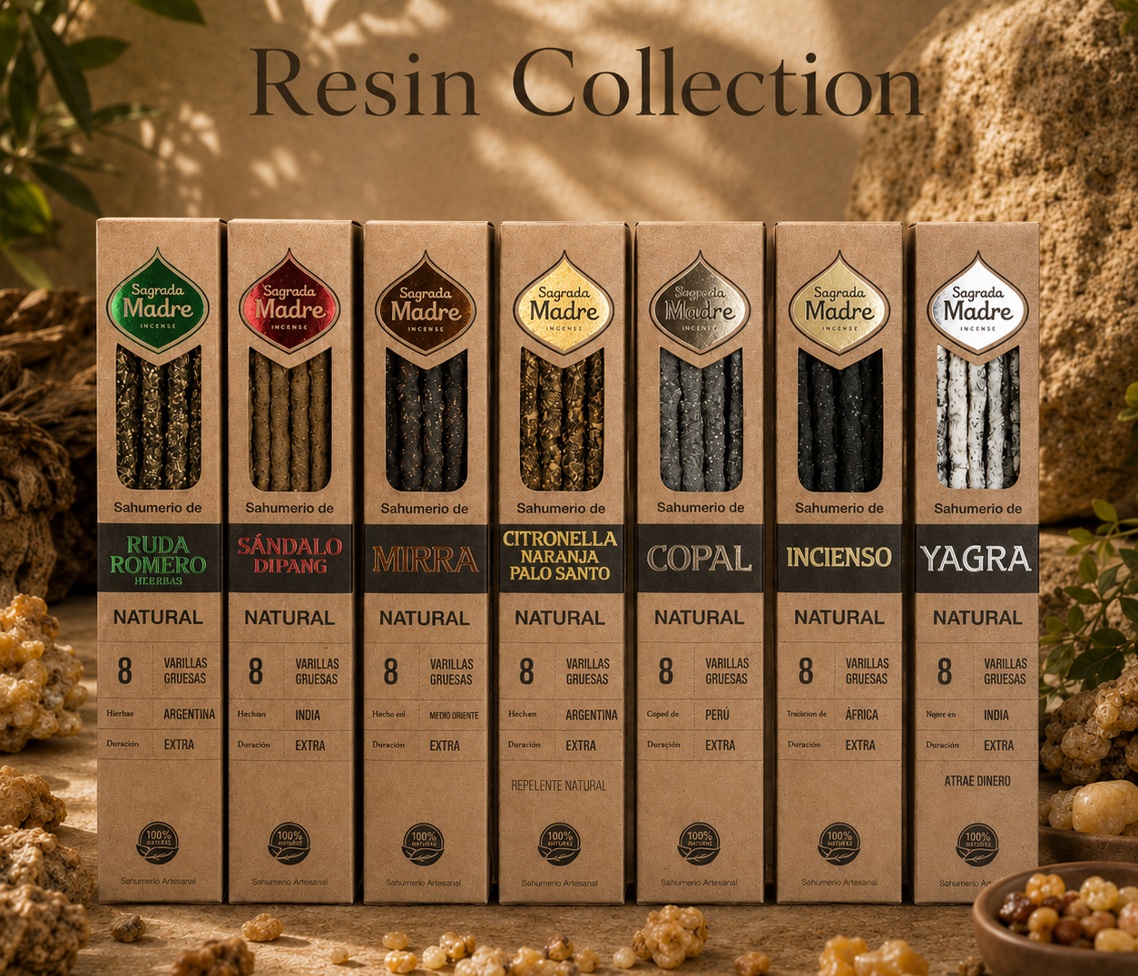 Variety Bundle Incense Sticks | 14 Boxes | Assortment