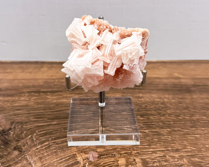 Rock, Geodes, Mineral, Agate, Specimen Display Stand-Morganite Gems