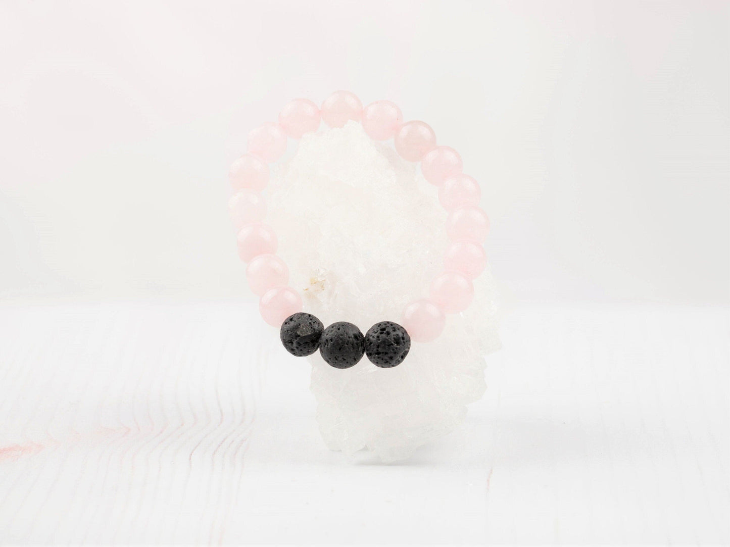 Rose Quartz Bracelet-Morganite Gems