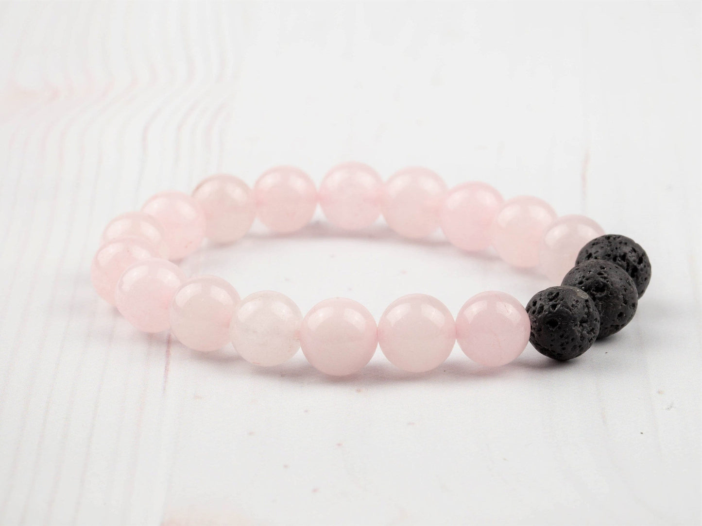 Rose Quartz Bracelet-Morganite Gems