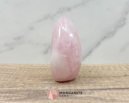 Rose Quartz Freeform – Natural Healing Crystal for Love, Compassion & Emotional Healing-Morganite Gems