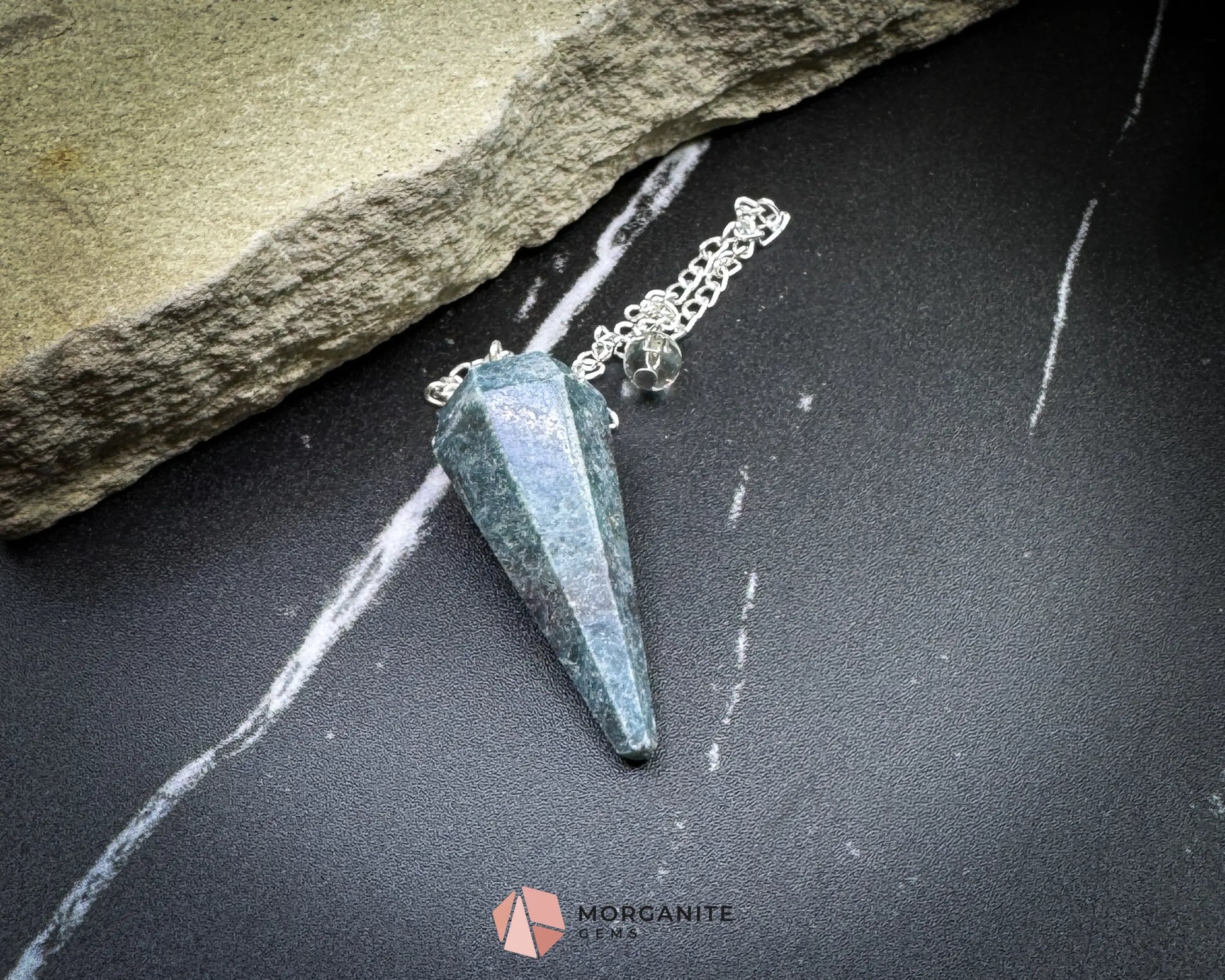 Ruby Zoisite Crystal Pendulum for Passion & Emotional Healing - Metaphysical Crystals