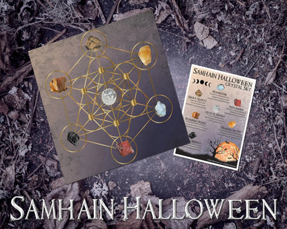 Samhain Crystal Set-Morganite Gems