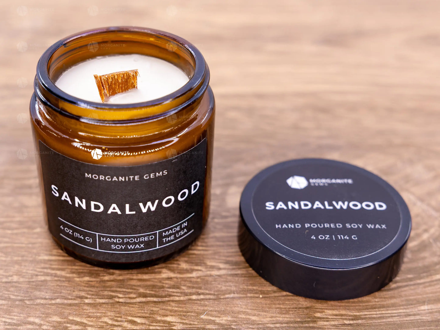 Connoisseur Luxury Candles for Men - Sandalwood - Container Candles