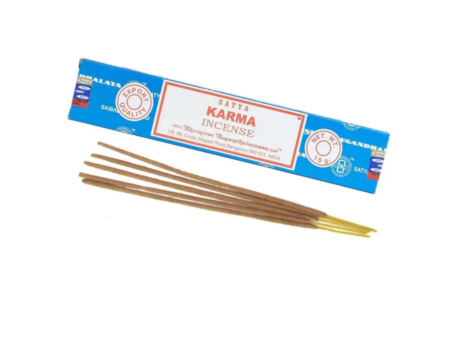Satya Incense Sticks – Authentic Scents for Rituals Cleansing and Calm - Karma