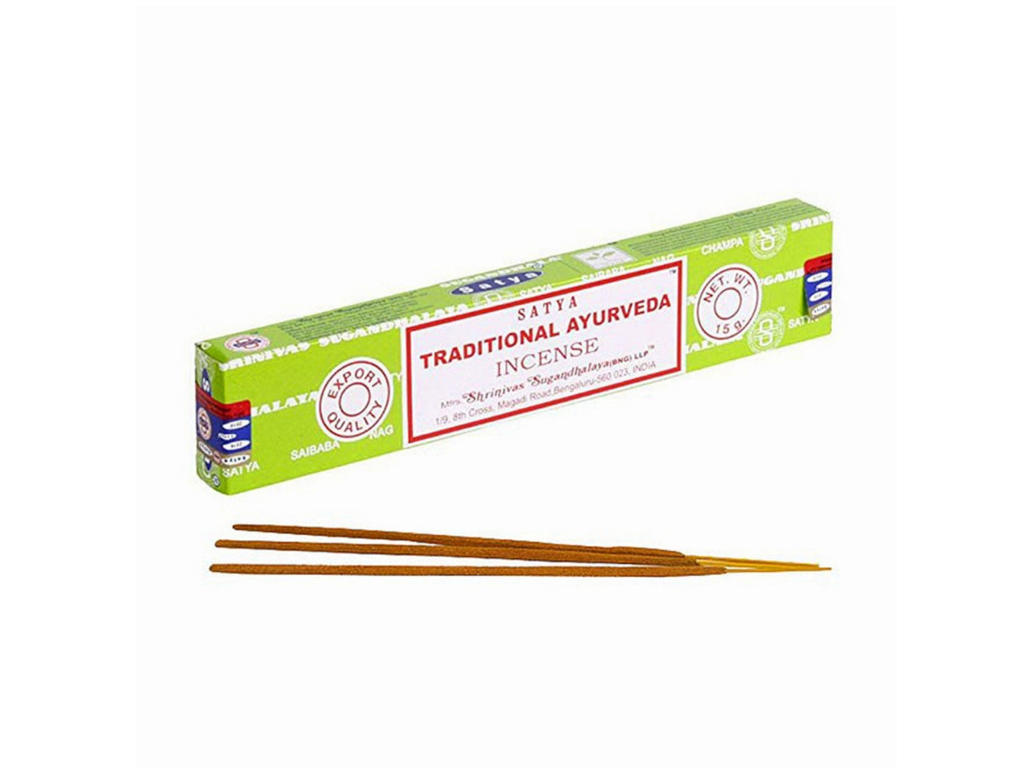 Satya Incense Sticks – Authentic Scents for Rituals Cleansing and Calm - Traditional Ayurveda