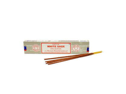 Satya Incense Sticks – Authentic Scents for Rituals Cleansing and Calm - White Sage