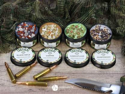 Tactical Candles for Men-Morganite Gems