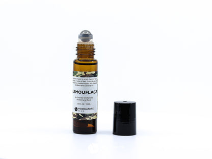 Scented Roll-On Essential Oil Blend for Men-Morganite Gems