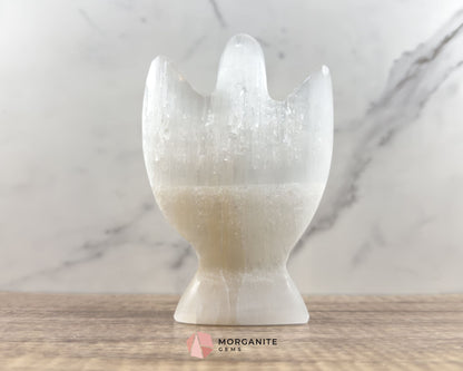 Selenite Angel Statue