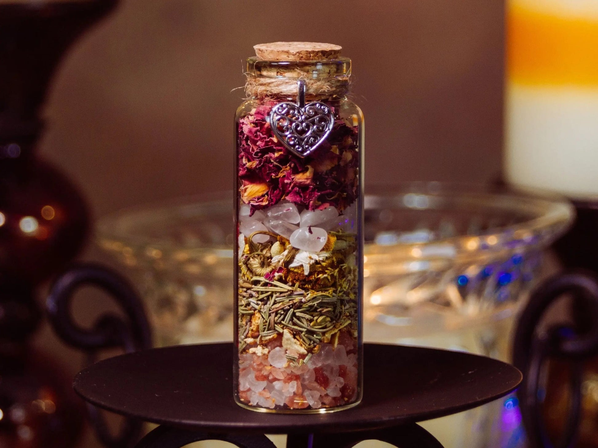 Self-Love Manifestation Jar-Morganite Gems