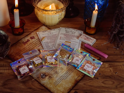 Self-Love Spell Jar Kit-Morganite Gems