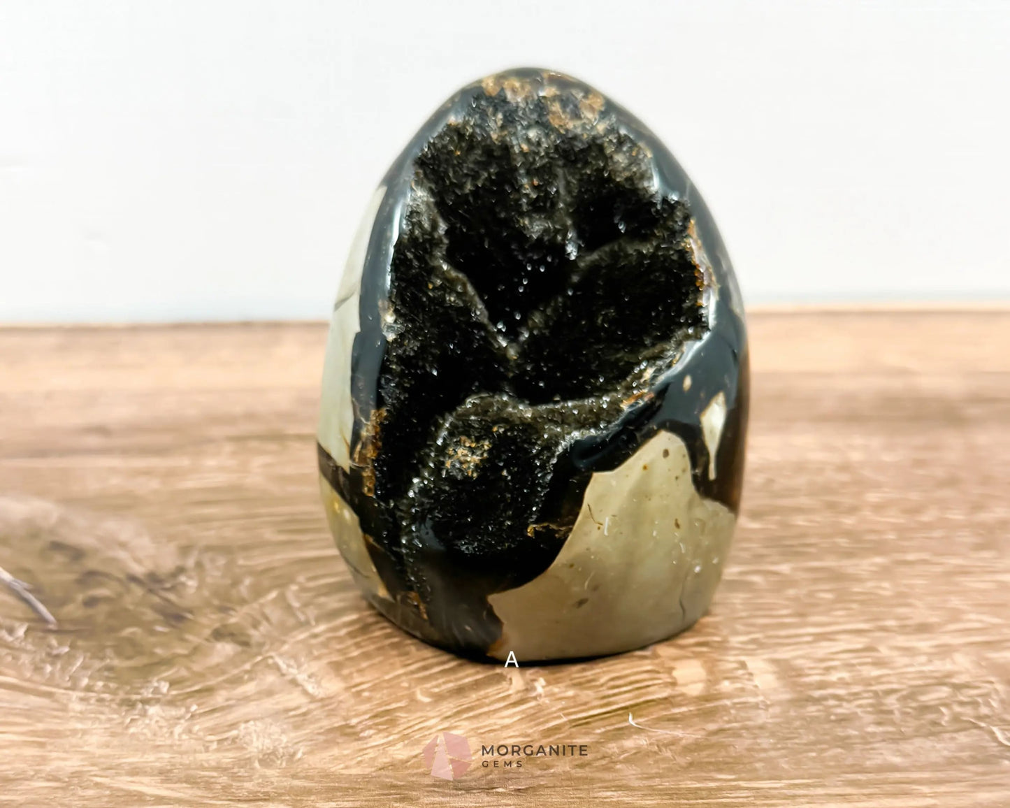 Septarian Dragon Egg Freeform-Morganite Gems