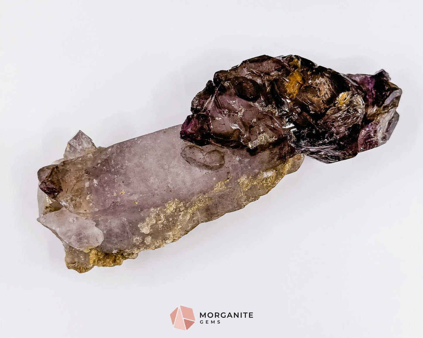 Shangaan Amethyst – 242g Rare Raw Crystal Wand for Intuition Higher Consciousness & Energy Work - Metaphysical Crystals
