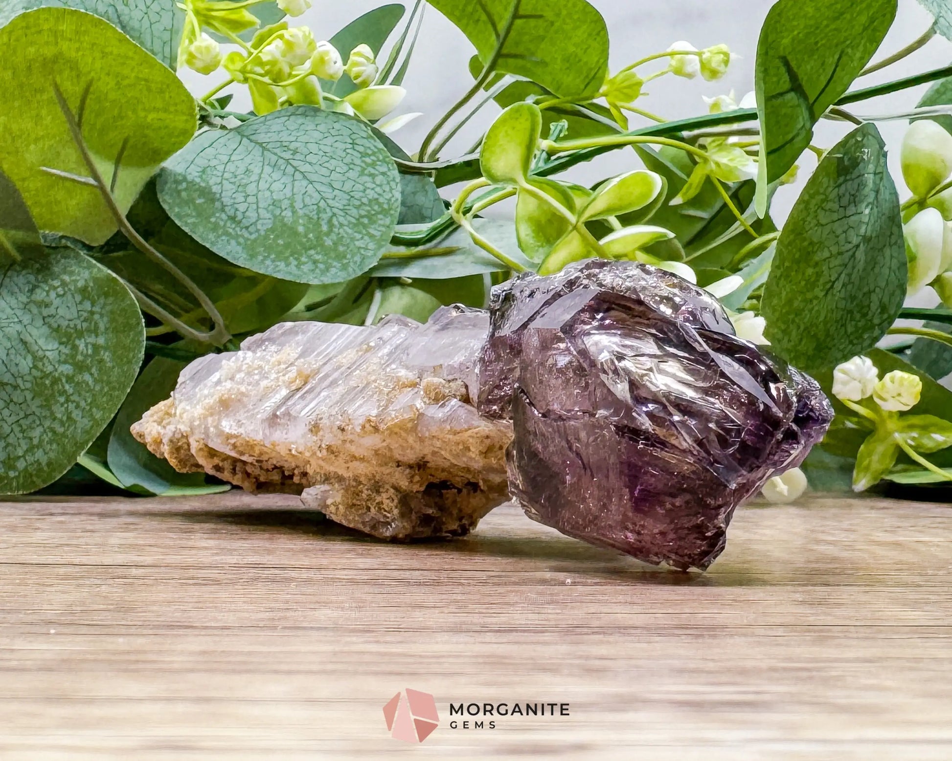 Shangaan Amethyst – 242g Rare Raw Crystal Wand for Intuition Higher Consciousness & Energy Work - Metaphysical Crystals