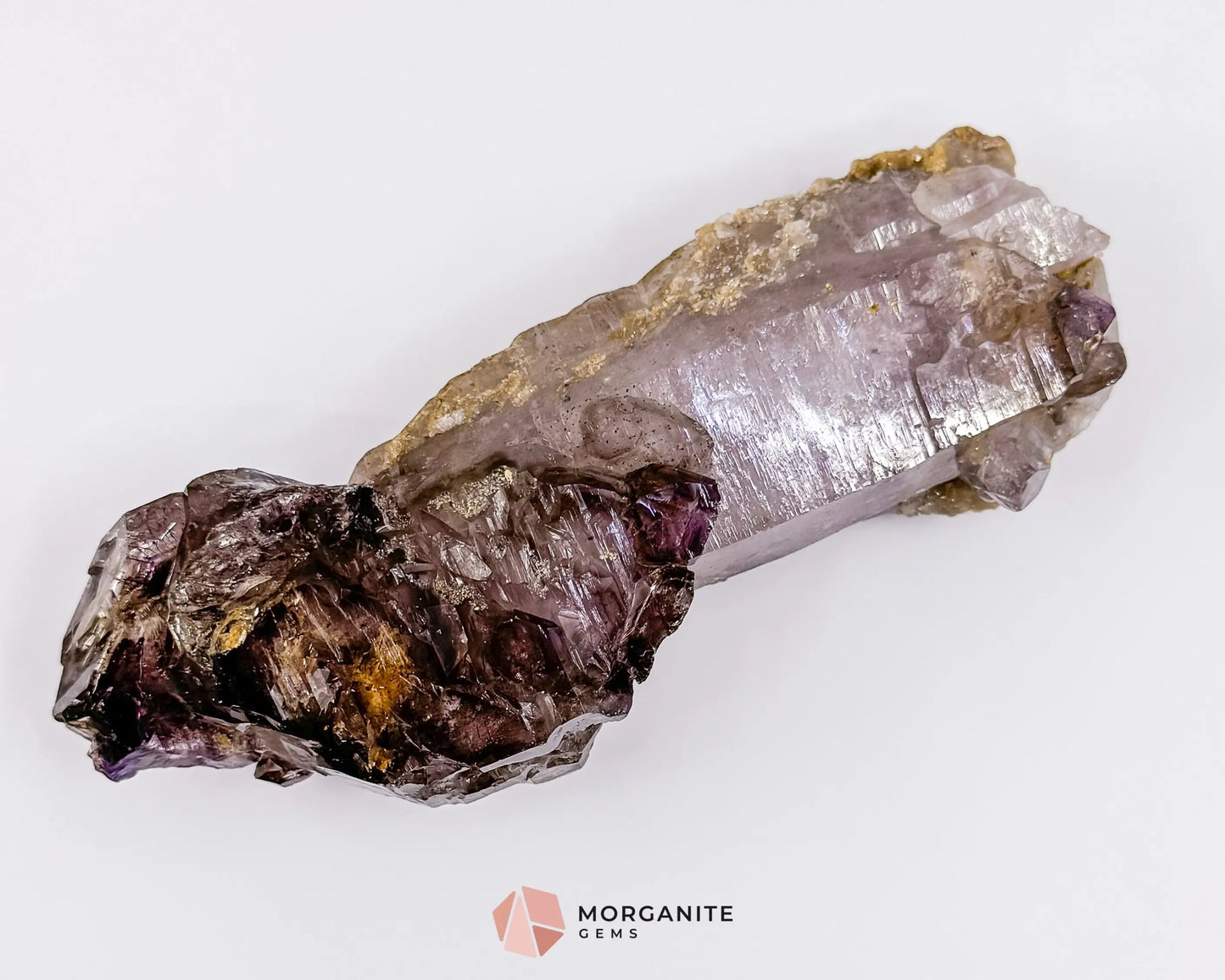 Shangaan Amethyst – 242g Rare Raw Crystal Wand for Intuition Higher Consciousness & Energy Work - Metaphysical Crystals