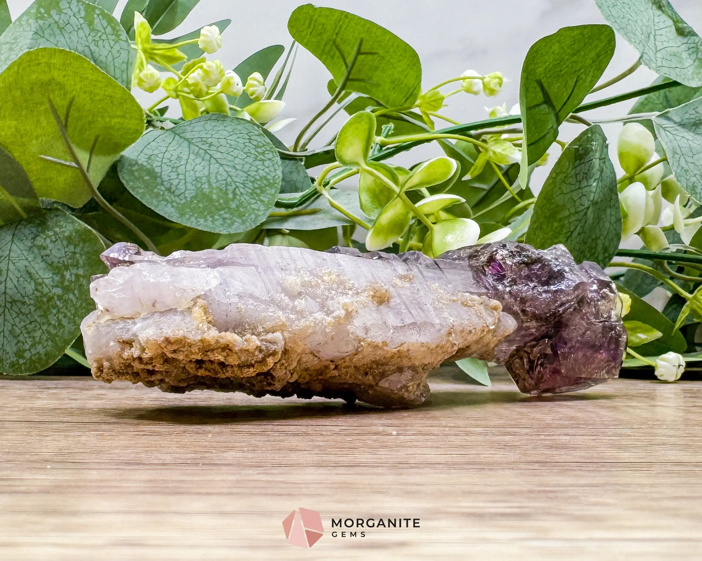 Shangaan Amethyst – 242g Rare Raw Crystal Wand for Intuition Higher Consciousness & Energy Work - Metaphysical Crystals