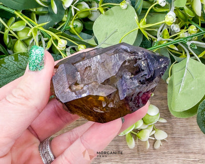 Shangaan Amethyst Point – 116g Rare Crystal for Intuition Spiritual Activation & Protection - Metaphysical Crystals