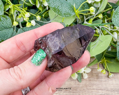 Shangaan Amethyst Point – 70g Rare Crystal for Intuition Psychic Protection & Spiritual Awakening - Metaphysical