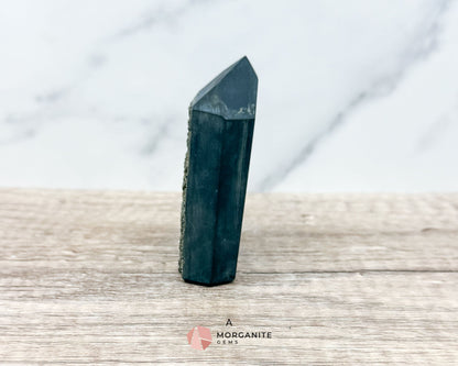 Shungite with Pyrite Towers – Natural Energy Amplifiers for Harmonious Spaces-Morganite Gems