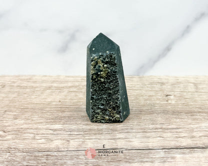 Shungite with Pyrite Towers – Natural Energy Amplifiers for Harmonious Spaces-Morganite Gems