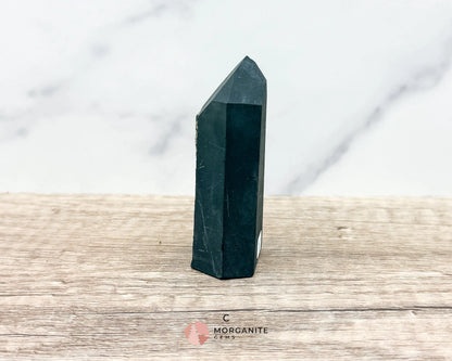 Shungite with Pyrite Towers – Natural Energy Amplifiers for Harmonious Spaces-Morganite Gems