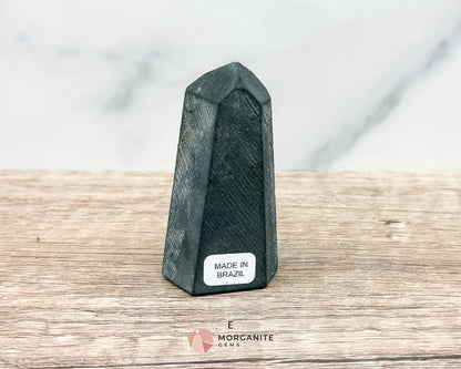 Shungite with Pyrite Towers – Natural Energy Amplifiers for Harmonious Spaces-Morganite Gems