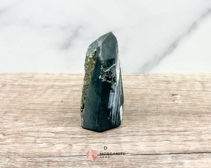 Shungite with Pyrite Towers – Natural Energy Amplifiers for Harmonious Spaces-Morganite Gems