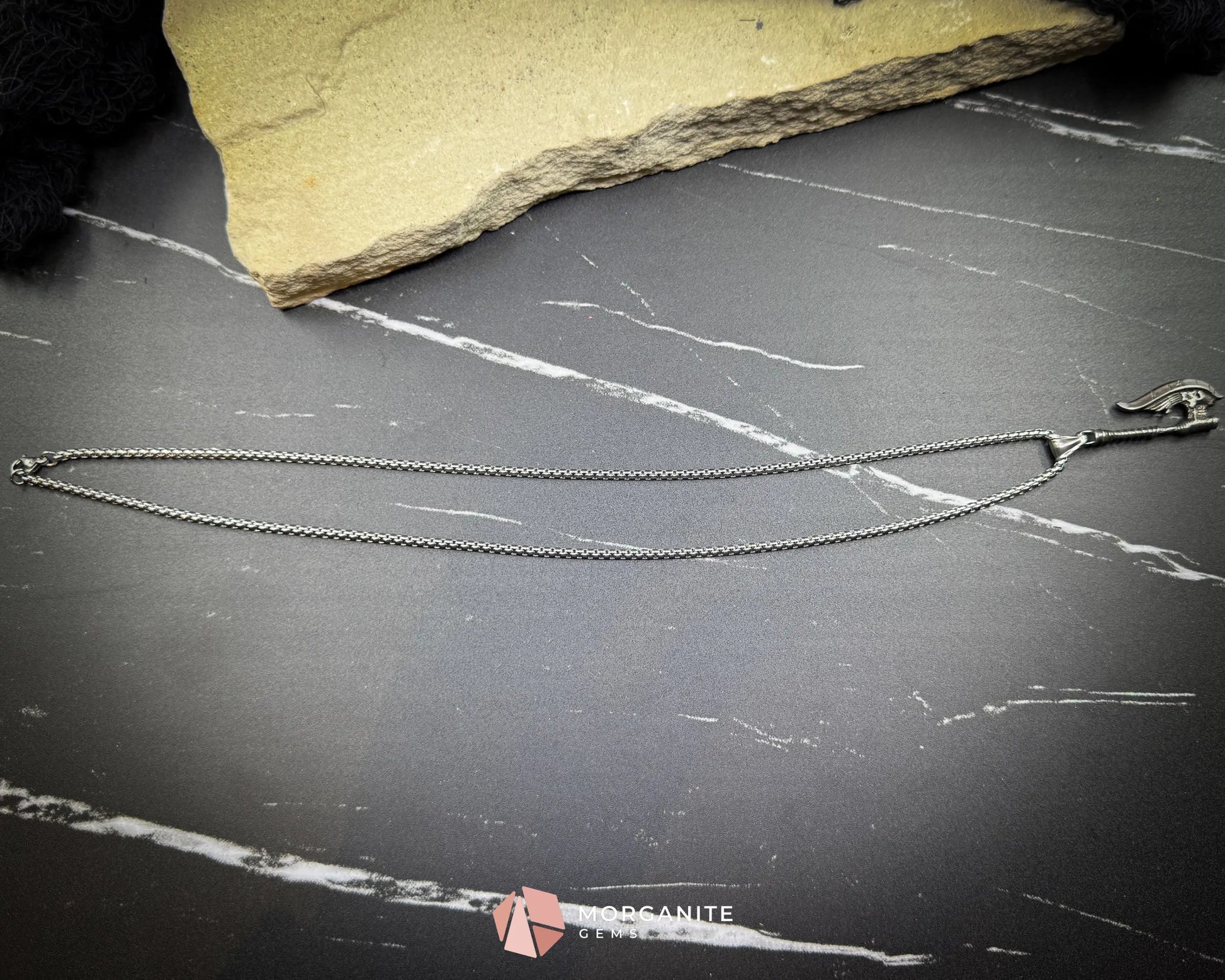 Vintage Viking Mythology Axe Pendant Necklace – Titanium Steel Amulet - Jewelry