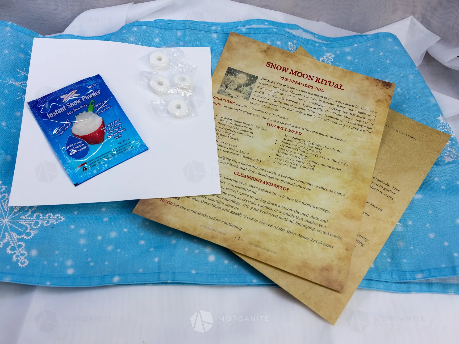 Snow Full Moon Ritual Kit