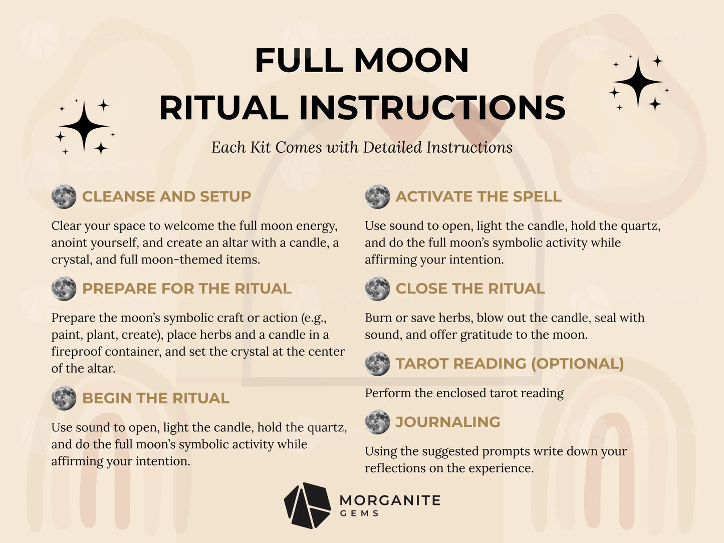 Snow Full Moon Ritual Kit