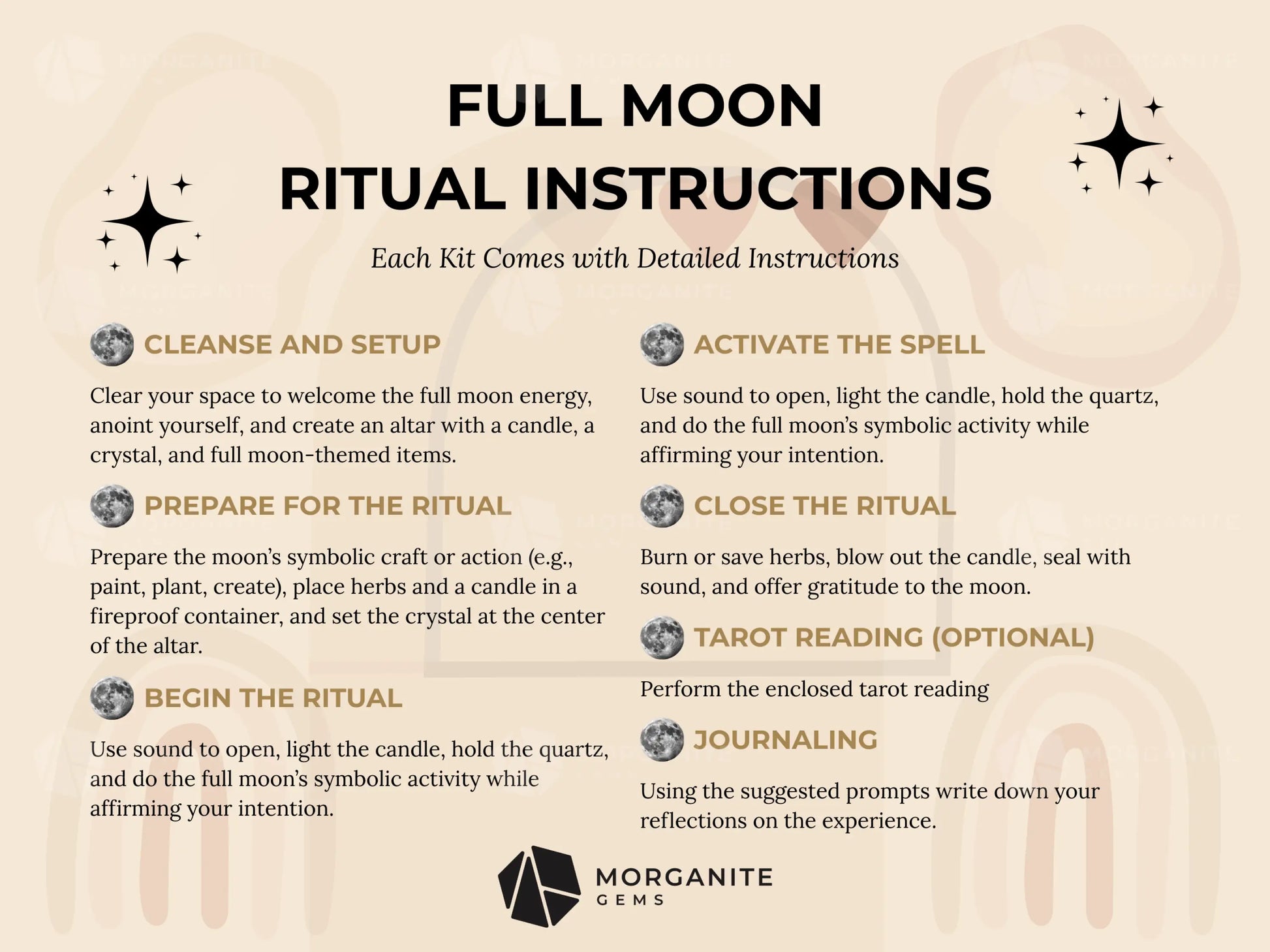 Snow Full Moon Ritual Kit
