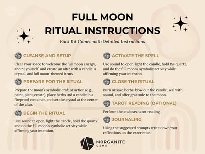 Snow Full Moon Ritual Kit