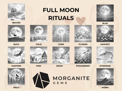 Snow Full Moon Ritual Kit