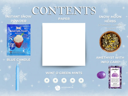 Snow Full Moon Ritual Kit