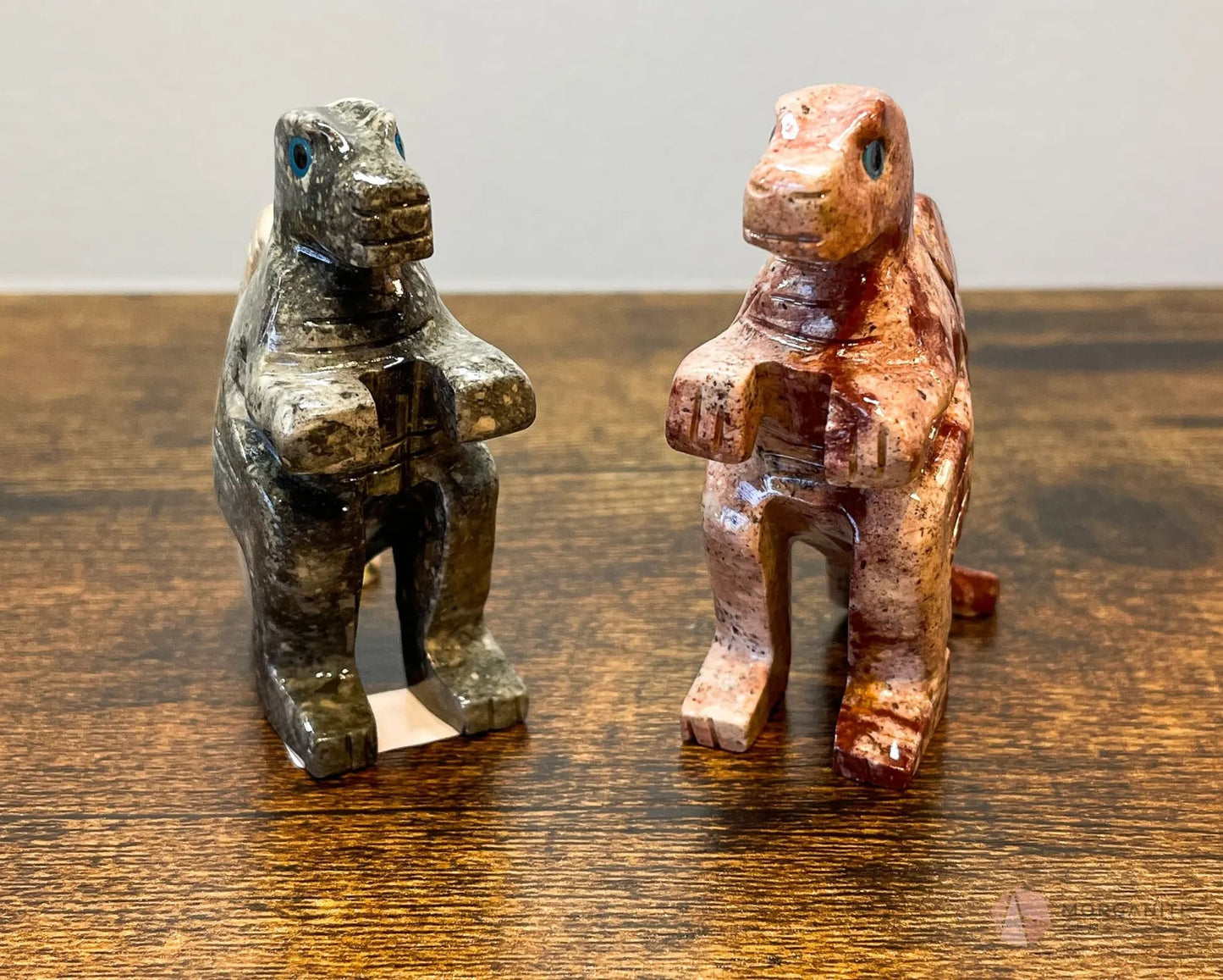 Soapstone Carvings-Morganite Gems